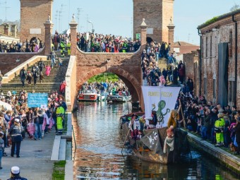 Carnevale sull'acqua a Comacchio